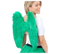 Angel Wings Green Irish St Patricks Day Paddys Fancy Dress Accessory Feather