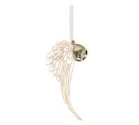 Angel Wings Hanging Decor Acrylic Brass Ornament for Tree Display