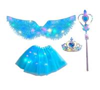 Angel Wings Kids,Light Up Kids Angel Wings Costume - Pretend Play Props for School Photo Christmas Stage Performance Bridal Holiday Party