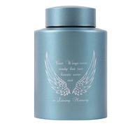 Angel Wings Medium Keepsake Urns for Human Ashes - Blue Wings
