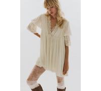 Angel Wings Mini Dress at Free People in Fp Snow Bell, Size: Medium - female