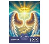 Angel Wings Puzzles 1000 Pieces For Adults And Kids Whimsical Challenge Colourful Creativity Gift Giving 100% Recycled Cardboard 38x26cm/1000pcs