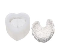 Angel Wings Silicone Mold | Silicone Angel Wings Ornaments Making Moulds | Angel Wings Candle Holder for Key Holders, Entrance Organizers, Fruit Baskets, Snack Bowls