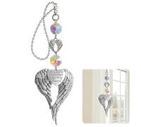 Angel Wings Sun Catchers for Windows - Angel Wings Hanging Ornaments - Decorative Suncatcher for Window Balcony Garden Home Decor - Guardian Angel Gifts