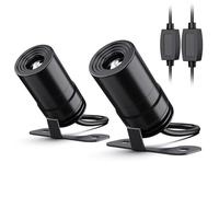 Angel Wings Welcome Light Fit For Motorcycle LED Underbody Light Projector Super Cool(2PCS Red light)