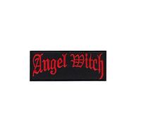 Angel Witch Red New Wave of British He Patch Badge Embroidered Iron on Applique Souvenir Accessory