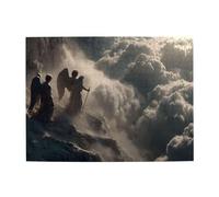 Angel With A Sword Horizontal Wooden Puzzle 500 Pcs Develop Hands-on Skills for Relax and Parent-Child Interaction