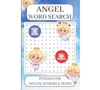 Angel Word Search Puzzle Book: Word Searches with Easy to Read Print about Angel, Heaven, God and More | 6x9 inches, 110 pages | 50+ Puzzles ... Gift for Vocations, Holidays and Free Times