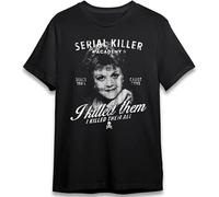Angela Art Lansbury T Shirt Poster Jessica Black Fletcher Movie Horror Fan Top Trend Vintage Classic Retro Style 90s Music for Men and Women Size XL