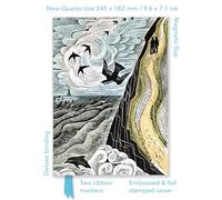 Angela Harding: Cornish Path (Foiled Quarto Journal) (Flame Tree Quarto Notebook)