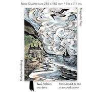 Angela Harding: Curlew Cry (Foiled Quarto Journal) (Flame Tree Quarto Notebook)