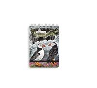 Angela Harding: Fair Isle Puffins (Spiral Bound Pocket Notebook) (Flame Tree Spiral Pocket Notebooks)
