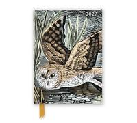 Angela Harding: Marsh Owl 2027 Luxury Diary Planner - Page to View with Notes