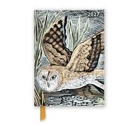 Angela Harding: Marsh Owl 2027 Luxury Diary Planner - Page to View with Notes: Original Flame Tree Publishing DIN A5-Diary [Terminkalender]