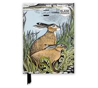 Angela Harding: Rathlin Hares (Foiled Blank Journal) (Flame Tree Blank Notebooks)