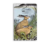 Angela Harding: Rathlin Hares (Soft Touch Journal) (Flame Tree Soft Touch Journals)