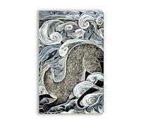 Angela Harding: Shetland Otter, Shetland Sea (Soft Touch Journal) (Flame Tree Soft Touch Journals)