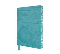 Angela Harding: Shetland Otter & Windsong 2027 Artisan Art Vegan Leather Diary Planner - Page to View with Notes