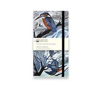 Angela Harding: Suffolk Kingfishers Flame Tree Sticky Notes Folder
