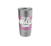 Angela Personalised Gift It's an Angela Thing Stainless Steel Insulated Tumbler