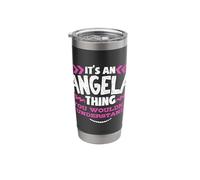Angela Personalised Gift It's an Angela Thing Stainless Steel Insulated Tumbler