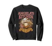 Angela’s Kitchen Good Food Warm Hugs Free Advice Sweatshirt