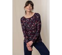 Angela Top Etching Lily & Me Burgundy 10