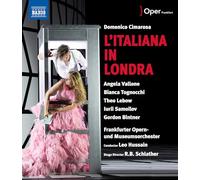 Angela Vallone; Bianca Tognocchi; Theo Lebow; Iurii Samoilov; Gordon Bintner; Frankfurter Opern-und Museumsorchester; Leo Hussain - Domenico Cimarosa: L'Italiana in Londra [Blu-ray] [Region Free]
