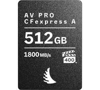 Angelbird AV PRO CFexpress A v4 512 GB - CFexpress 4.0 Type A Memory Card - Compatible with Sony Alpha and FX - up to 8K+ RAW Video and Photo