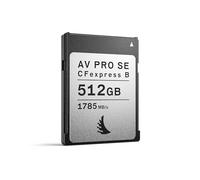 Angelbird - AV PRO SE CFexpress B v4-512 GB - CFexpress 4.0 Type B Memory Card - Largest Capacity and Ultra High-speed - for up to 12 K+ RAW Video and Photo Production
