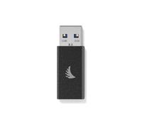 Angelbird - USB-A-to-C Adapter - USB 3.1 Gen 2 Type-C Female to USB Type-A Male Adapter - for 10 GB/s Data Transfer