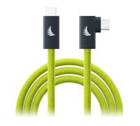 Angelbird USB-C 3.2 Solid Flex Tether Cable Right-Angle Lime 4.5 m
