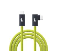 Angelbird USB-C 3.2 Solid Flex Tether Cable Right-Angle Lime 4.5 m / 4.5 m