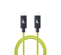 Angelbird USB-C 4.0 Solid Flex Cable Lime - 32 cm - Full-Featured - for up to 40 Gb/s Data Transfer, Fast Charging and High Resolution Video Output