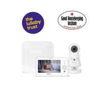 Angelcare AC25-1 Movement Monitor with Video & Sound, no wifi, Medically Certifed, movement monitoring, added reasurance without nuisance wearables.