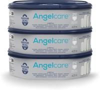 Angelcare Dressup Nappy Bin Refills Cassettes Pack Three Odour Barrier Hygiene