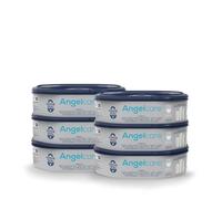 Angelcare Octagonal Refill, 6 Pack, for Classic XL Nappy Bin