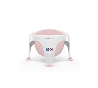Angelcare - Baby Bath Seat - Soft Touch Support - Water Level Indicator - Fixation by Suction Cups - Pink