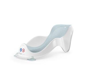 Angelcare Soft Touch Mini Bath Support- Aqua - Newborn Bath Seat, Infant Bathing, Non-Slip, Easy Clean