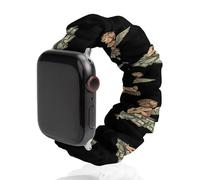 Angeles Dollar Money Print Scrunchie Watch Bands Soft Elastic Replacement Wristband Compatible with Apple Watch 42mm/44mm