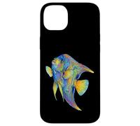 Angelfish Abstract Ocean Art Marine Life Colorful Case for iPhone 14 Plus
