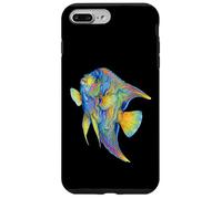 Angelfish Abstract Ocean Art Marine Life Colorful Case for iPhone 7 Plus/8 Plus