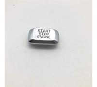 Angelguoguo Start Stop Engine Switch Button Decoration Cover Modifications for Volvo V40 V60 S60 XC60 V50 V70 XC70 (Silver)