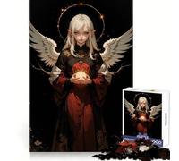 Angelic Elf with Orb 1000 Teenager Pieces Jigsaw Puzzle Brain Development Unwind Easily Clean Join Warm Xmas Gift (38x52cm)