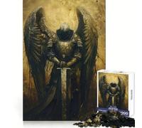 Angelic Knight 1000 Pieces Jigsaws Adults Puzzles Logic Practice Pleasant Leisure Clean Edges Perfect Present (50x75cm)