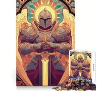Angelic Paladin Magic Card Jigsaw for Teenagers 1000 Pieces Mind Exercise Soft Distraction Exact Cut (50x75cm)