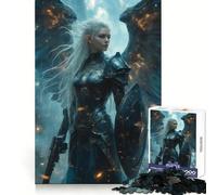 Angelic Warrior 1000 Pieces Jigsaw Puzzles for Adults Strategic Think Pleasant Downtime Clean Cut Winter Gift (50x75cm)