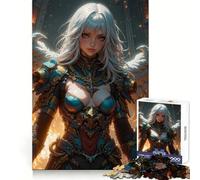 Angelic Warrior 1000 Pieces Jigsaws Adults Puzzles Gifts Think Training Unwind Easily Defined Edges Merry Gift (50x75cm)