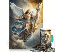 Angelic Warrior Jigsaw Puzzles 1000 Cognitive Skill Toy Smooth Burr Free Surface Relaxing Indoor Group Activity (50x75cm)
