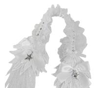 Angelic Wing Anime Lace Headband With Bowknot And Star Pendant For Women And Girl All Age Headwrap For Special Occasion